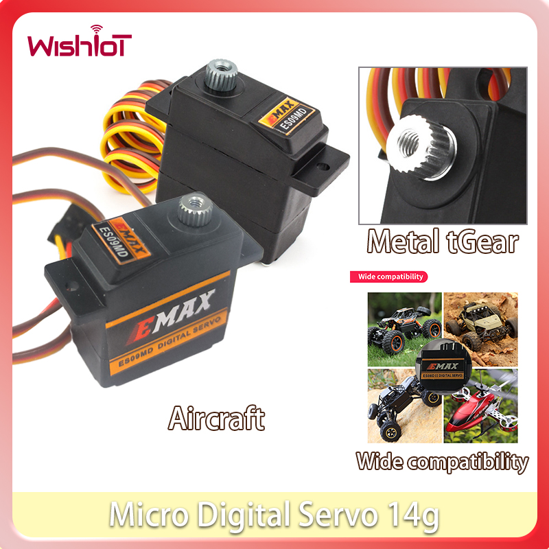14g Micro Digital Servo ES09MD - Model Airplane Plastic recensie en prijs