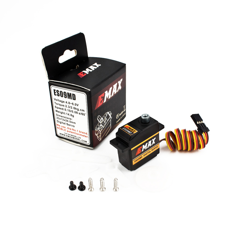 14g Micro Digital Servo ES09MD - Model Airplane Plastic recensie en prijs