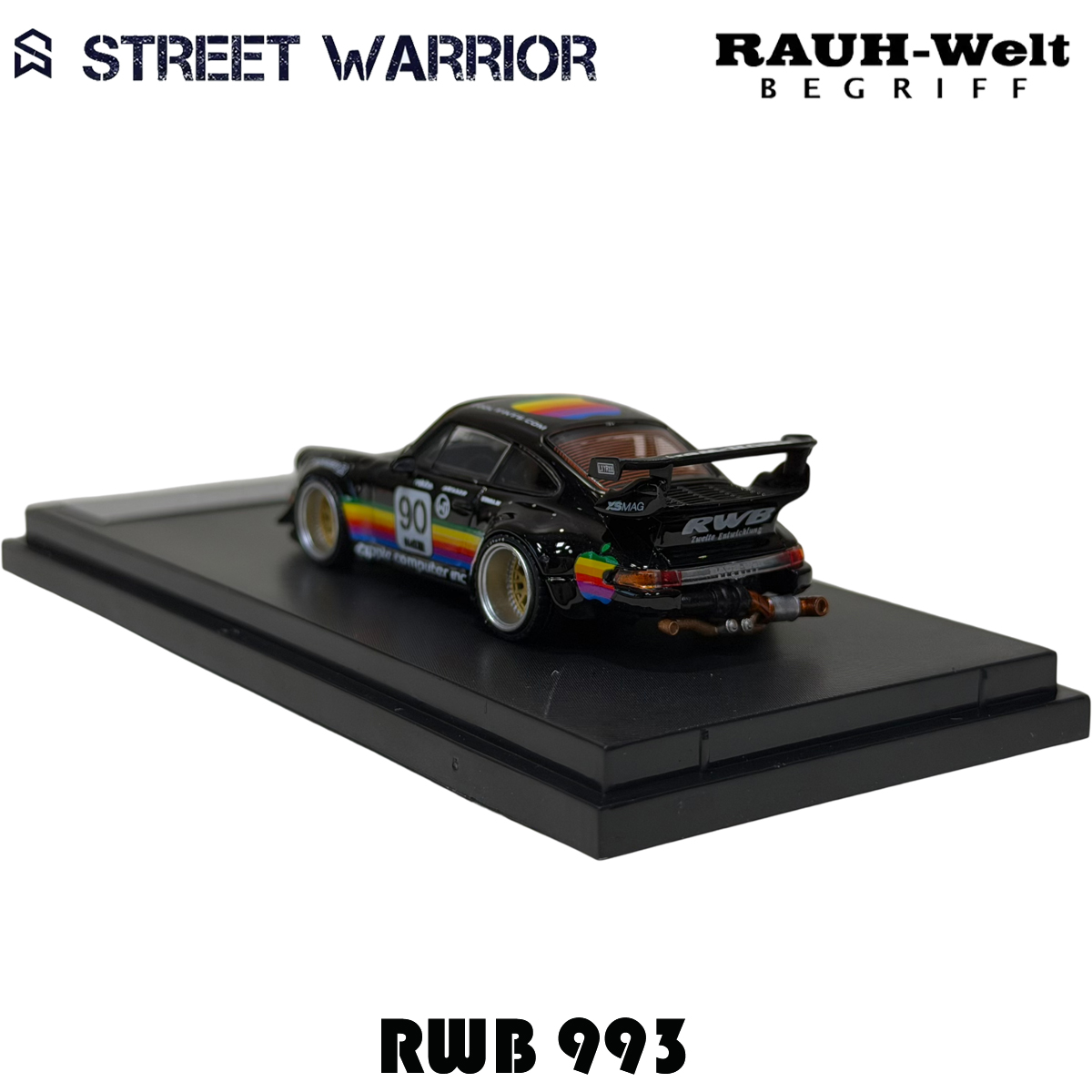 SW In Stock 1:64 RWB 993 Black - Die Cast Car 1 64 recensie en prijs