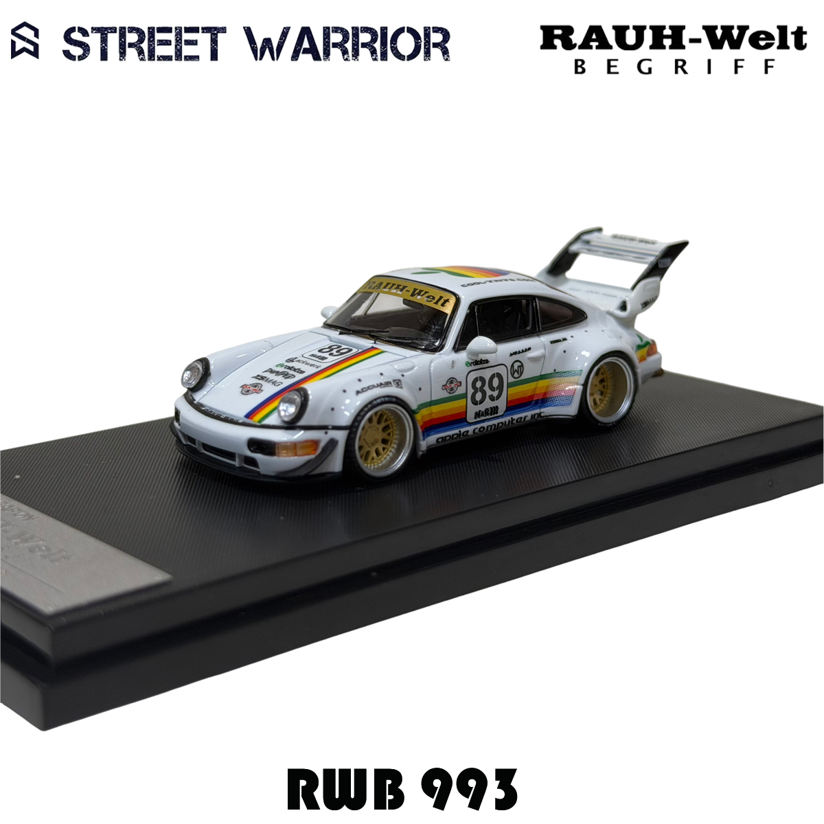 SW In Stock 1:64 RWB 993 Black - Die Cast Car 1 64 recensie en prijs